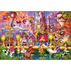 Clementoni (32562) - "Der Zirkus" - 2000 Teile Puzzle