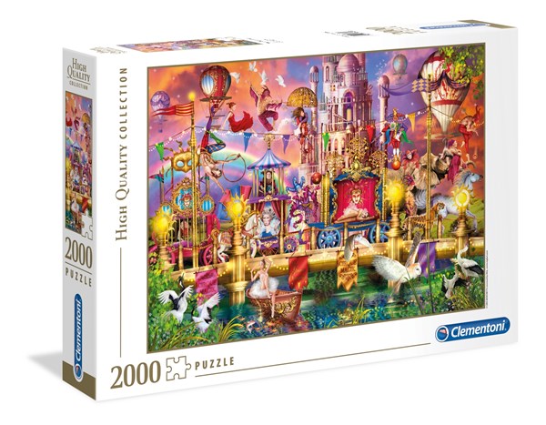 Clementoni (32562) - "Der Zirkus" - 2000 Teile Puzzle