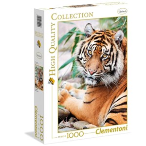 Clementoni (95985) - "Sumatratiger" - 1000 Teile Puzzle