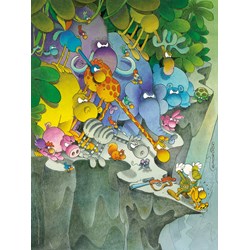 Clementoni (35080) - Guillermo Mordillo: "Kapitulation" - 500 Teile Puzzle