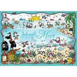 Ravensburger (15008) - "Sheepworld unter dem Meer" - 1000 Teile Puzzle