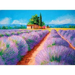 Clementoni (35073) - "Lavendel-Duft" - 500 Teile Puzzle