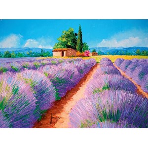 Clementoni (35073) - "Lavendel-Duft" - 500 Teile Puzzle