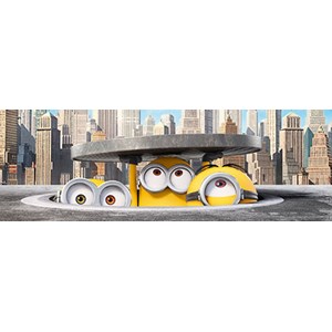 Clementoni (97080) - "Minions entdecken New York" - 1000 Teile Puzzle