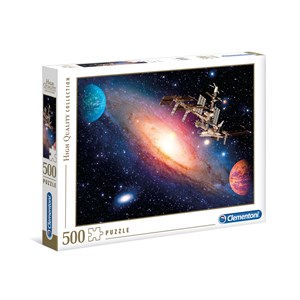 Clementoni (35075) - "Internationale Raumstation" - 500 Teile Puzzle