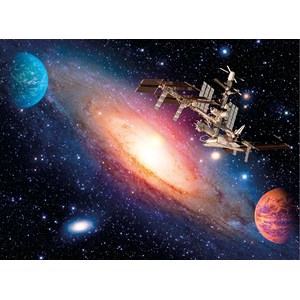 Clementoni (35075) - "Internationale Raumstation" - 500 Teile Puzzle
