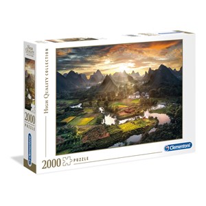 Clementoni (32564) - "Tal in China" - 2000 Teile Puzzle