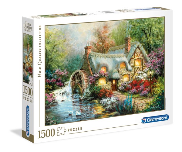 Clementoni (31812) - "Ländliche Zuflucht" - 1500 Teile Puzzle