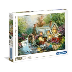 Clementoni (31812) - "Ländliche Zuflucht" - 1500 Teile Puzzle