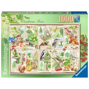 Ravensburger (16421) - "Wondrous Trees" - 1000 Teile Puzzle