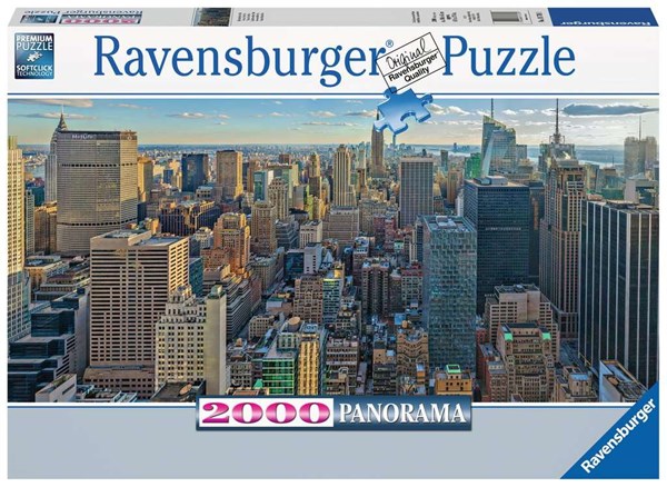 Ravensburger (16708) - "Blick über New York" - 2000 Teile Puzzle