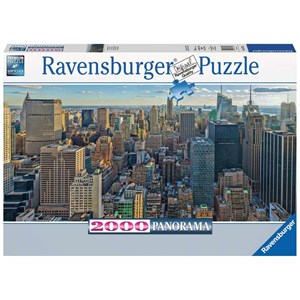 Ravensburger (16708) - "Blick über New York" - 2000 Teile Puzzle
