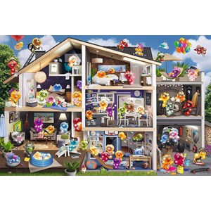 Ravensburger (17434) - "Gelini Puppenhaus" - 5000 Teile Puzzle