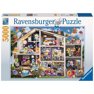 Ravensburger (17434) - "Gelini Puppenhaus" - 5000 Teile Puzzle