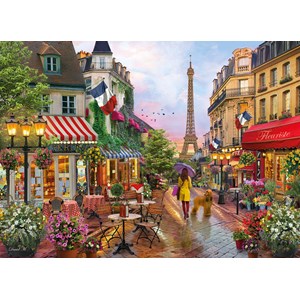 Clementoni (39482) - "Blumen in Paris" - 1000 Teile Puzzle