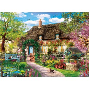 Clementoni (39520) - "Das alte Cottage" - 1000 Teile Puzzle