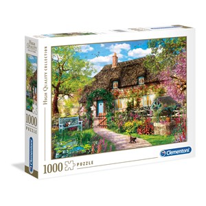 Clementoni (39520) - "Das alte Cottage" - 1000 Teile Puzzle