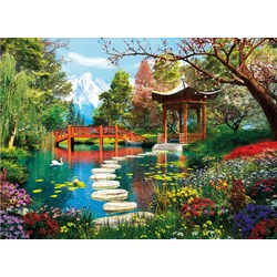 Clementoni (39513) - "Fuji Garten" - 1000 Teile Puzzle