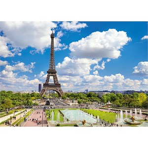 Jumbo (18847) - "Eifelturm im Sommer" - 1000 Teile Puzzle