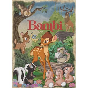 Jumbo (19491) - "Bambi" - 1000 Teile Puzzle