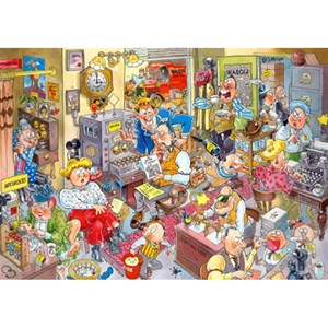 Jumbo (13203) - "Büro" - 1000 Teile Puzzle