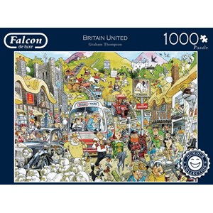 Falcon (11197) - Graham Thompson: "Vereintes England" - 1000 Teile Puzzle
