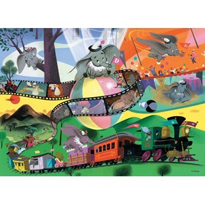 Jumbo (18824) - "Dumbo" - 1000 Teile Puzzle