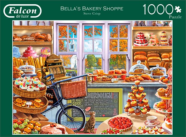 Falcon (11203) - "Bunte Bäckerei" - 1000 Teile Puzzle