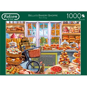 Falcon (11203) - "Bunte Bäckerei" - 1000 Teile Puzzle