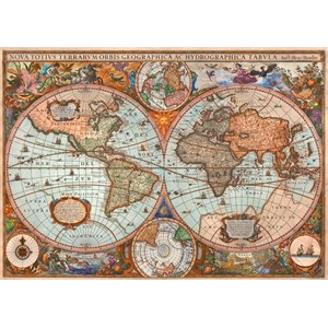 Schmidt Spiele (58328) - "Antike Weltkarte" - 3000 Teile Puzzle