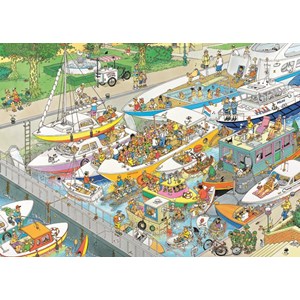 Jumbo (19067) - Jan van Haasteren: "De Sluizen" - 1000 Teile Puzzle