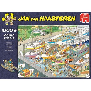 Jumbo (19067) - Jan van Haasteren: "De Sluizen" - 1000 Teile Puzzle