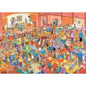 Jumbo (19072) - Jan van Haasteren: "De Goochelbeurs" - 1000 Teile Puzzle