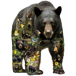 SunsOut (96033) - Greg Giordano: "Forest Bear" - 1000 Teile Puzzle