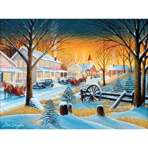 SunsOut (60336) - Don Engler: "Downtown Saturday Night" - 1000 Teile Puzzle