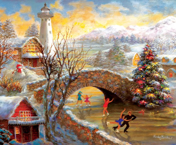 SunsOut (19168) - Nicky Boehme: "Joyous Season" - 1000 Teile Puzzle