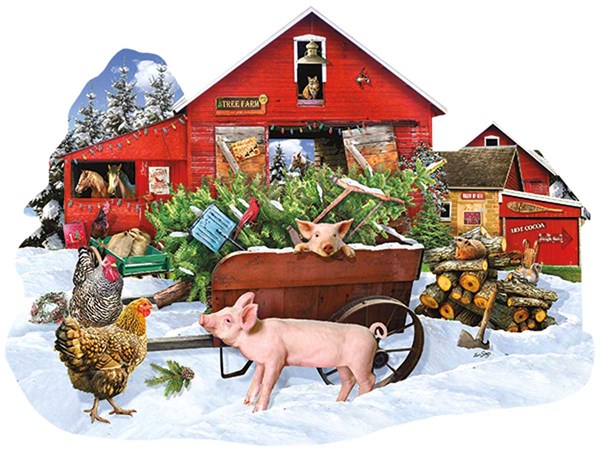 SunsOut (96066) - "Cut your own Tree" - 800 Teile Puzzle