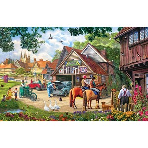 SunsOut (13809) - Kevin Walsh: "The Old Garage" - 1000 Teile Puzzle