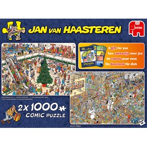 Jumbo (19098) - Jan van Haasteren: "Holiday Shopping" - 1000 Teile Puzzle