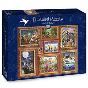 Bluebird Puzzle (70234) - "Girl's 8 Gallery" - 1000 Teile Puzzle