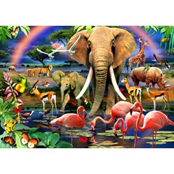 Bluebird Puzzle (70286) - "African Savannah" - 1500 Teile Puzzle