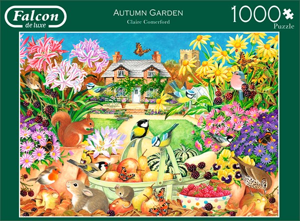 Falcon (11222) - Claire Comerford: "Herbstvorräte" - 1000 Teile Puzzle