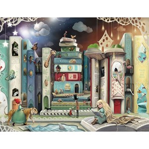 Ravensburger (16463) - "Die Allee der Römer" - 2000 Teile Puzzle