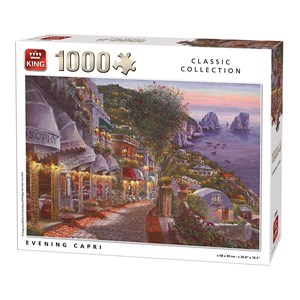King International (55863) - "Evening Capri" - 1000 Teile Puzzle
