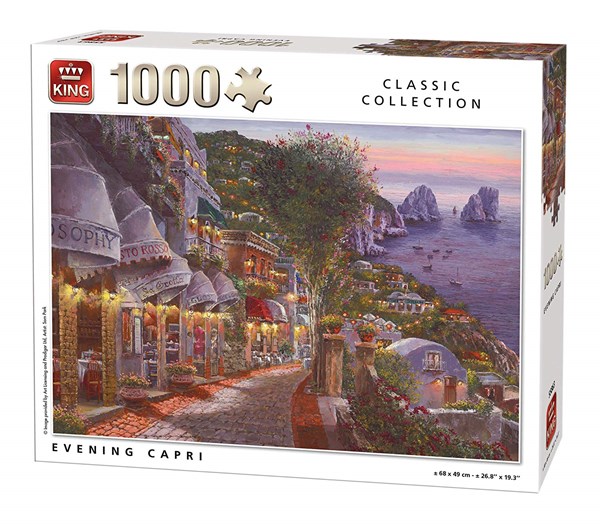King International (55863) - "Evening Capri" - 1000 Teile Puzzle