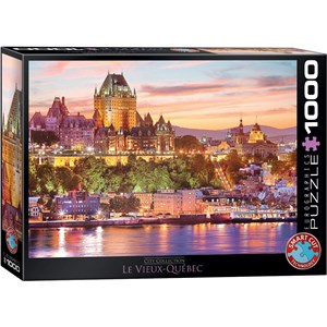 Eurographics (6000-0763) - "Le Vieux-Quebec" - 1000 Teile Puzzle