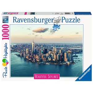 Ravensburger (14086) - "Beautiful Skylines, New York" - 1000 Teile Puzzle