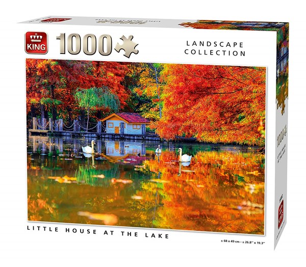 King International (55882) - "Little House at The Lake" - 1000 Teile Puzzle