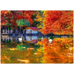 King International (55882) - "Little House at The Lake" - 1000 Teile Puzzle