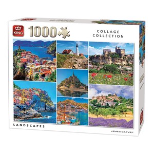 King International (55880) - "Landscapes" - 1000 Teile Puzzle